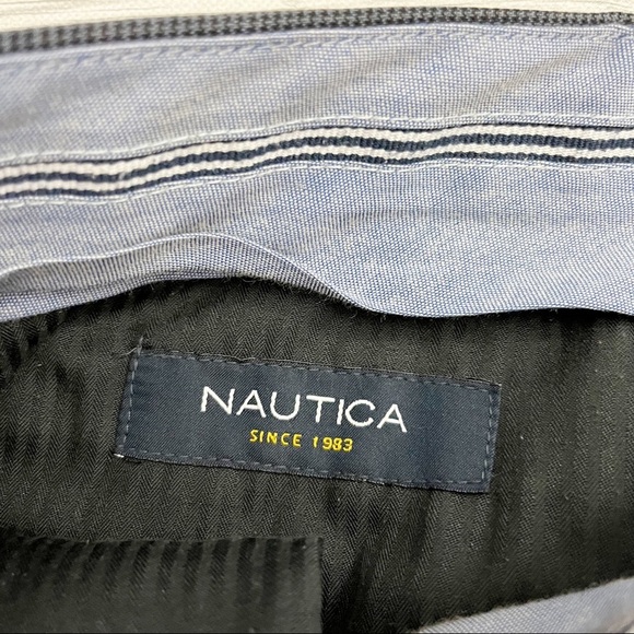 Nautica Gray Blue Dress Pants Size 38 x 32 - Picture 5 of 6